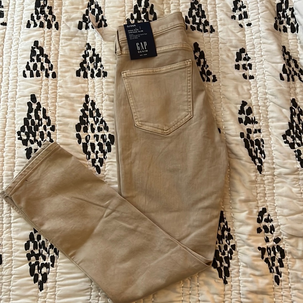Gap High Rise Vintage Slim Jeans size 25 reg